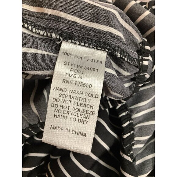 Hera Collection Size Medium Striped Off The Shoulder Ruffle Crop Top  Preloved - Picture 5 of 5